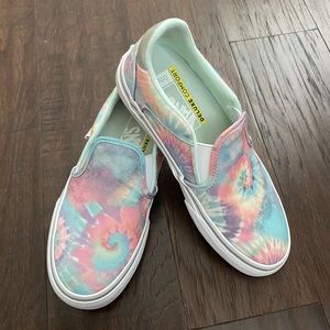 Asher Tie Dye Slip-On Sneaker size 5.5